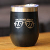 Awesome Since 1980 Insulated Wine Tumbler with Sliding Lid 45th Birthday Gift Ideas 12oz Stainless Steel Tumbler