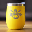 Baseball Gifts for Coaches Insulated Wine Tumbler with Sliding Lid Best Coach Ever 12oz Stainless Steel Tumbler