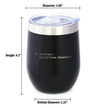 Code Blooded Insulated Wine Tumbler with Sliding Lid Funny Tech Gifts for Programmer, Coder & Computer Geeks 12oz Stainless Steel Tumbler