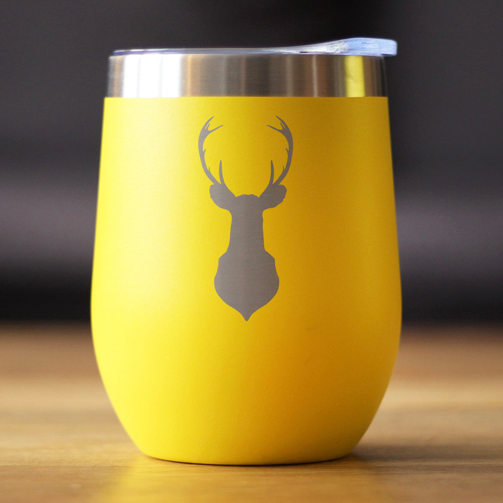 Deer Head - Wine Tumbler