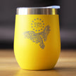Freedom 250 Bald Eagle Insulated Wine Tumbler - 12oz Stainless Steel Tumbler Official USA 250th Anniversary Merch