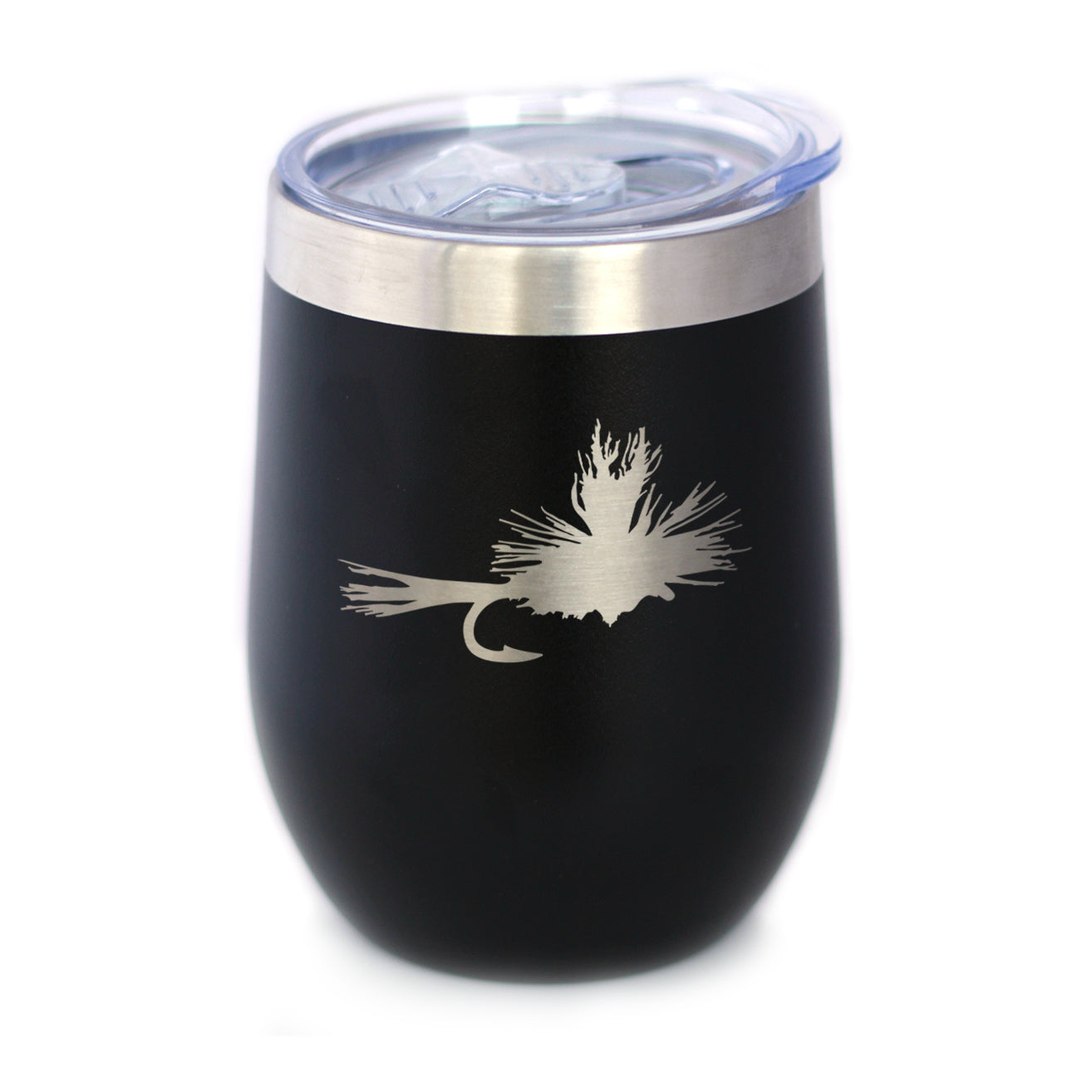 Black Stainless Steel Wine Tumbler