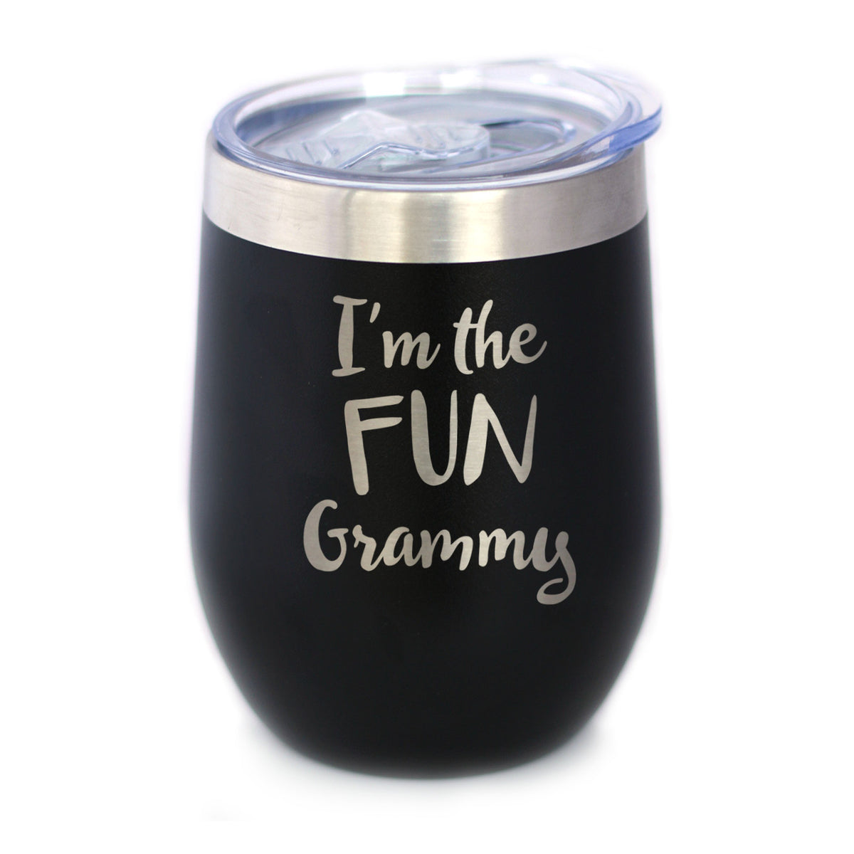 I&#39;m the Fun Grammy - Wine Tumbler