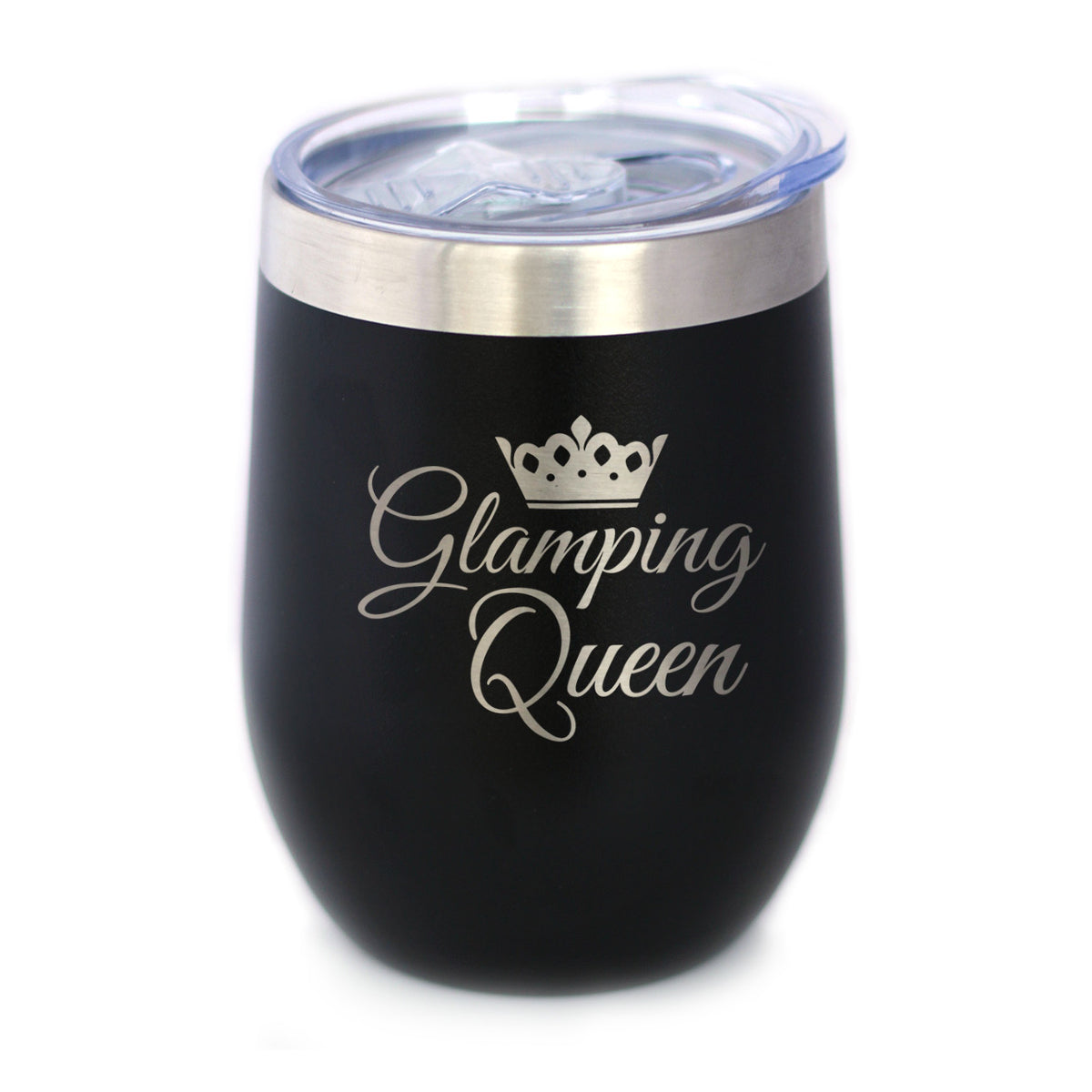 Glamping Queen - Wine Tumbler