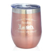 When I Think About Books I Touch My Shelf – Engraved Glasses, Tumblers & Full Color Mugs - Funny Gifts for Book Club Lovers and Readers