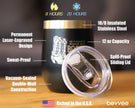 If I Can't Wear My Boots - Insulated Wine Tumbler with Sliding Lid - Cowboy and Cowgirl Western Gifts - 12oz Stainless Steel Tumbler