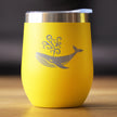 Decorative Whale - Wine Tumbler