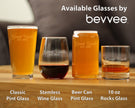 Great Uncle Est 2025 - Whiskey Rocks Glass Gift for First Time Great Uncles - Decorative 10.25 Oz Glasses