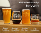 Monkey Beer Can Pint Glass - Fun Wild Animal Themed Decor and Gifts for Lovers of Apes and Monkeys - 16 Oz Glasses