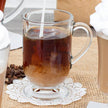 Engraved Irish Glass Coffee Mug - 10.5 oz