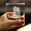 America 250 Cowgirl Boots Engraved Rocks Glass America250 Official for 250th Anniversary of the USA Weighted Whiskey Glasses - 10.25 oz