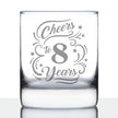 Cheers to Years - Anniversary Party Cups & Decor - Engraved Glasses & Color Ceramic Coffee Mugs