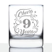 Cheers to Years - Anniversary Party Cups & Decor - Engraved Glasses & Color Ceramic Coffee Mugs