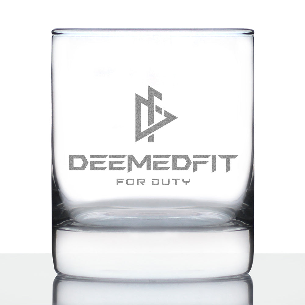 DeemedFit - Whiskey Rocks Glass - 10.25 oz Glasses
