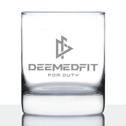 DeemedFit - Whiskey Rocks Glass - 10.25 oz Glasses