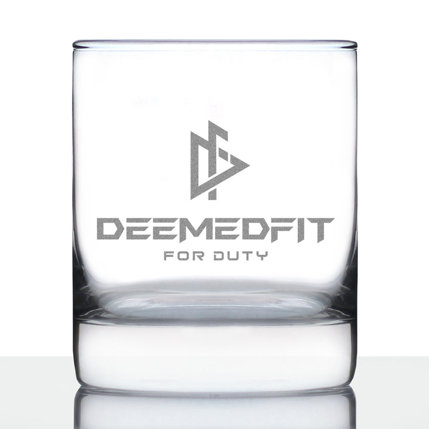 DeemedFit - Whiskey Rocks Glass - 10.25 oz Glasses