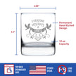 Everyone Deserves A Voice Engraved Rocks Glass Cute Thank You Gifts for SLP Weighted Whiskey Glasses - 10.25 oz