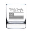 Freedom 250 We the People Engraved Rocks Glass - 10.25 oz Official USA 250th Anniversary Merch