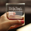 Freedom 250 We the People Engraved Rocks Glass - 10.25 oz Official USA 250th Anniversary Merch