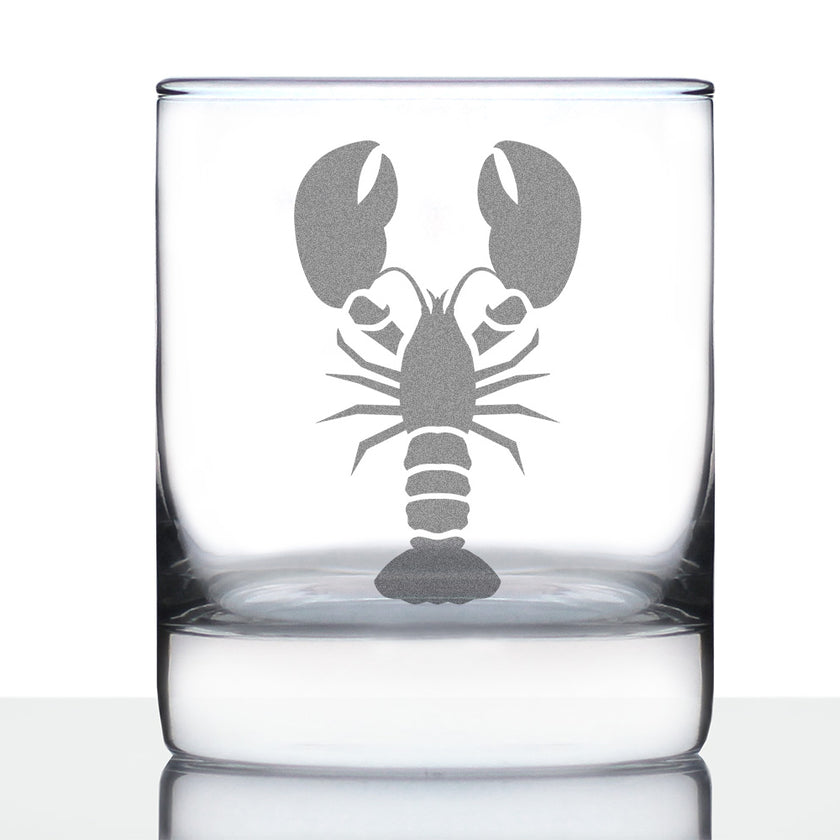 Lobster - 10 Ounce Rocks Glass