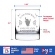 Does This Ring Make Me Look Engaged Engraved Rocks Glass Gifts Funny Engagement Gifts Weighted Whiskey Glasses - 10.25 oz
