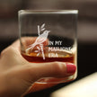 Mahjong Era - Engraved Rocks Glass - 10.25 oz