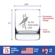 Mahjong Era - Engraved Rocks Glass - 10.25 oz