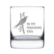 Mahjong Era - Engraved Rocks Glass - 10.25 oz