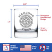 Mahjong Vibes - Engraved Rocks Glass - 10.25 oz