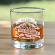 She Will Move Mountains - Whiskey Rocks Glass - Inspirational Gifts for Women - 10.25 oz Glasses