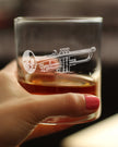 Trumpet Rocks Glass - Music Gifts for Trumpet Players, Teachers and Musical Accessories for Musicians that Play Trumpets - 10.25 Oz Glasses