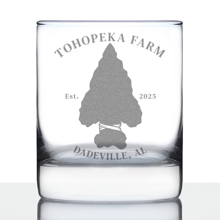 Custom 10.5 Oz. Rocks Whiskey Glass