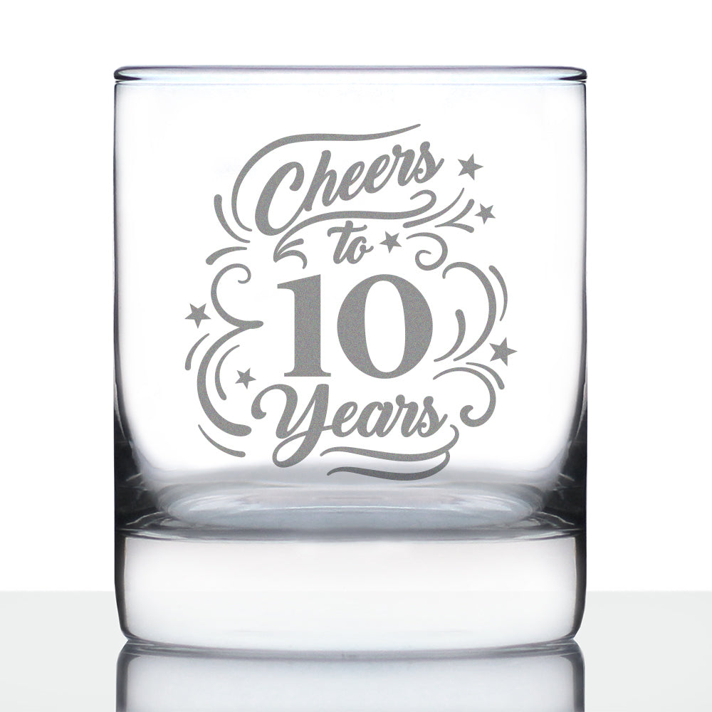 Cheers to Years - Anniversary Party Cups &amp; Decor - Engraved Glasses &amp; Color Ceramic Coffee Mugs