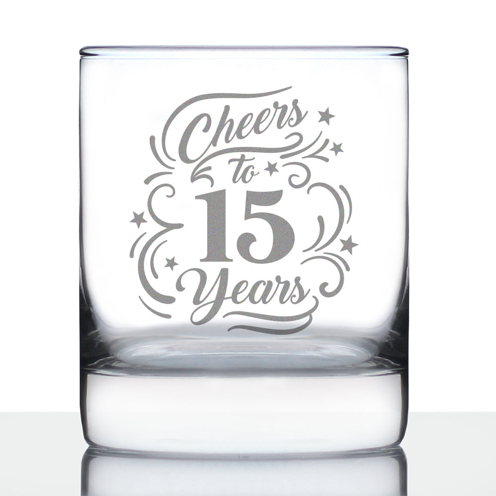 Cheers to Years - Anniversary Party Cups & Decor - Engraved Glasses & Color Ceramic Coffee Mugs