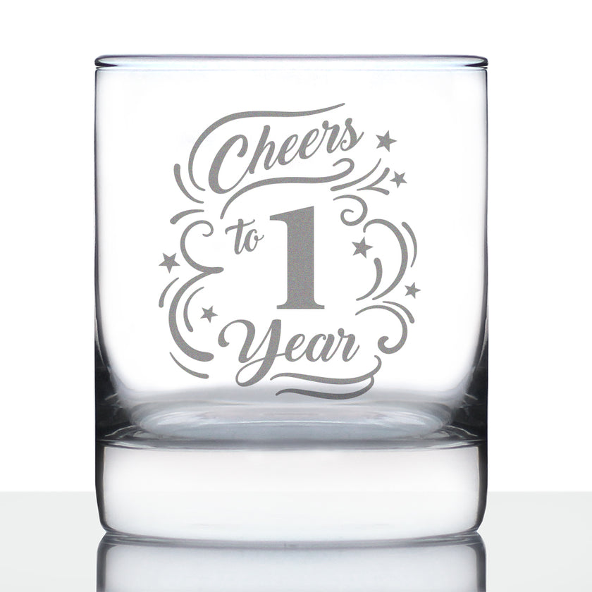 Cheers to Years - Anniversary Party Cups & Decor - Engraved Glasses & Color Ceramic Coffee Mugs