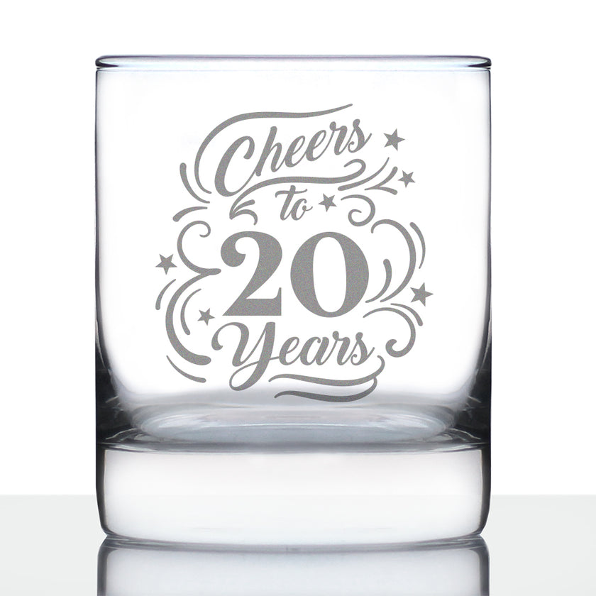 Cheers to Years - Anniversary Party Cups & Decor - Engraved Glasses & Color Ceramic Coffee Mugs