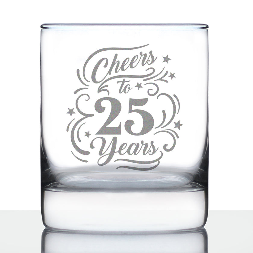 Cheers to Years - Anniversary Party Cups & Decor - Engraved Glasses & Color Ceramic Coffee Mugs