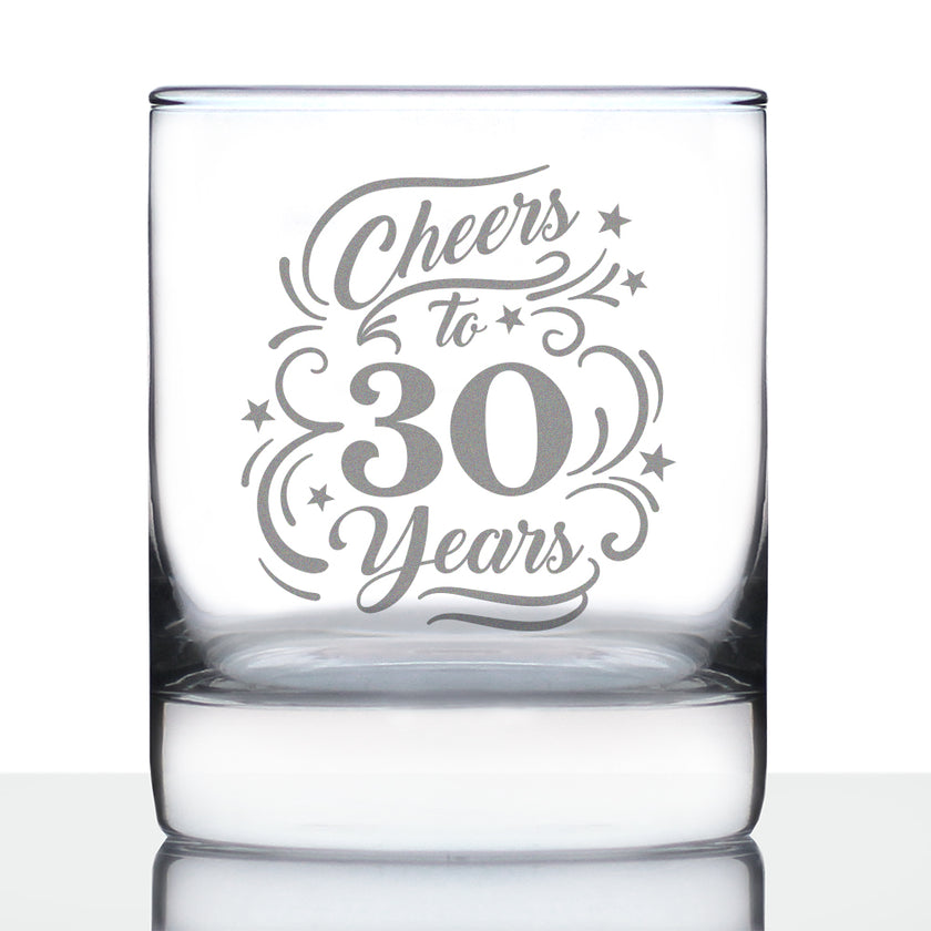 Cheers to Years - Anniversary Party Cups & Decor - Engraved Glasses & Color Ceramic Coffee Mugs
