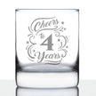 Cheers to Years - Anniversary Party Cups & Decor - Engraved Glasses & Color Ceramic Coffee Mugs
