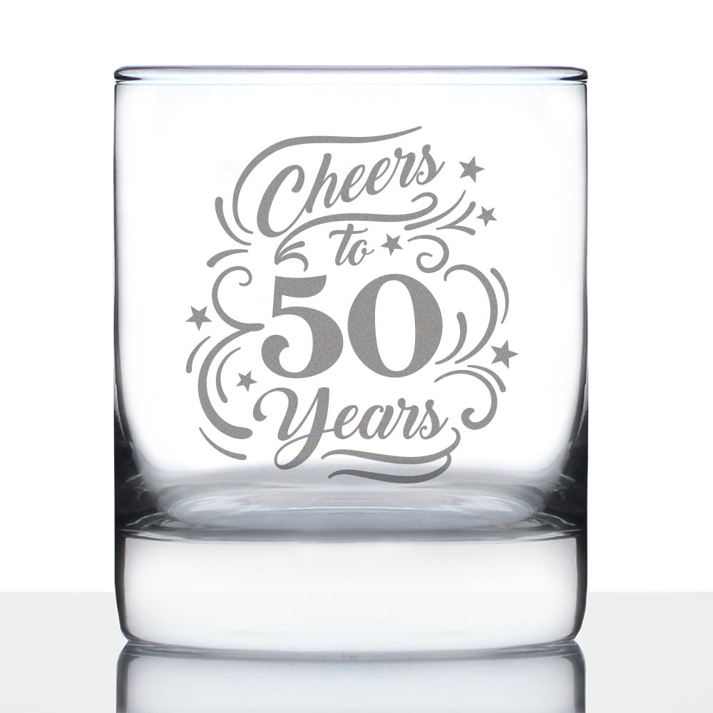 Cheers to Years - Anniversary Party Cups & Decor - Engraved Glasses & Color Ceramic Coffee Mugs
