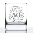 Cheers to Years - Anniversary Party Cups & Decor - Engraved Glasses & Color Ceramic Coffee Mugs