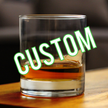 Custom 10.5 Oz. Rocks Whiskey Glass