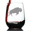 Bison - 17 Ounce Stemless Wine Glass