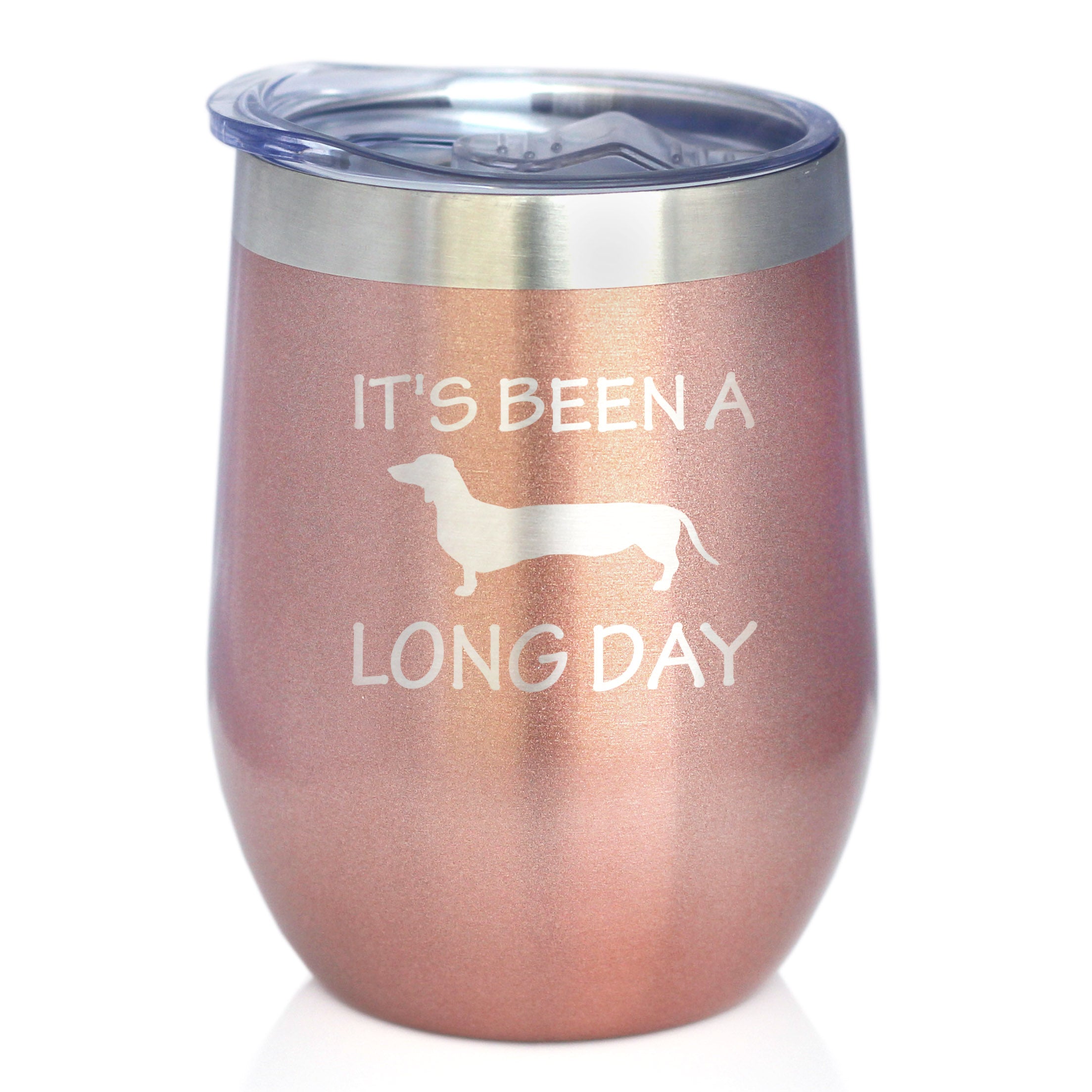 It's Been a Long Day – Cute Dachshund Engraved Glasses, Tumblers & Full Color Mugs - Funny Dachshund Themed Décor and Gifts