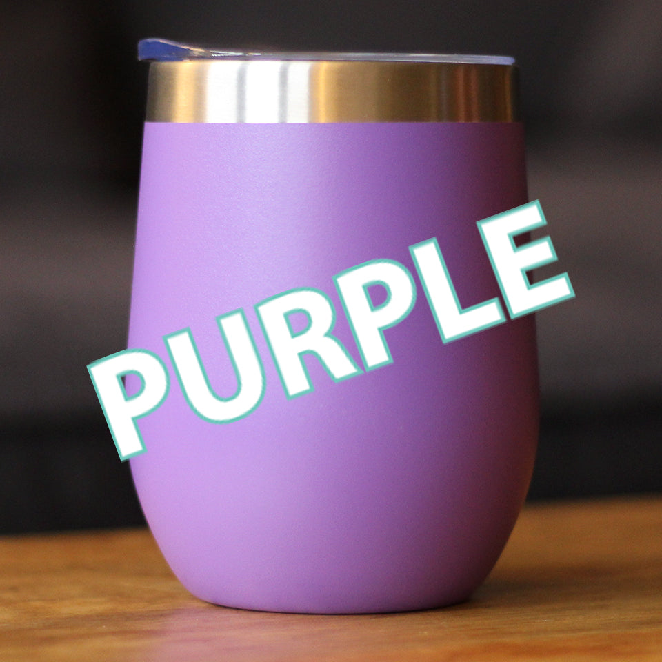 Custom 12 Oz. Insulated Wine Tumbler