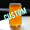 Custom 16 Oz. Beer Can Pint Glass