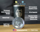 Siberian Husky Face - 20 oz Coffee Tumbler