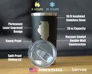 Illinois State Outline - 20 oz Coffee Tumbler