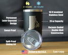 Rhode Island State Outline - 20 oz Coffee Tumbler