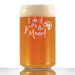 For the Monet - Beer Can Pint Glass - Funny Gifts for Art Teachers or Painters - Cute Painting Decor - 16 oz Glasses